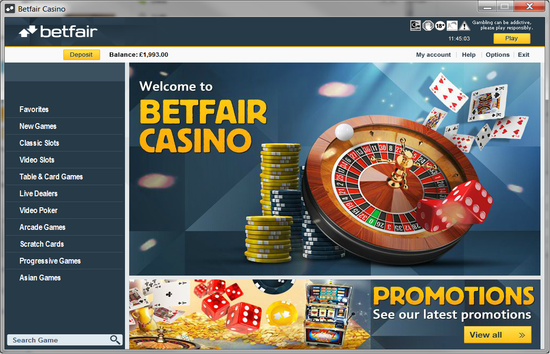 Betfair websajt