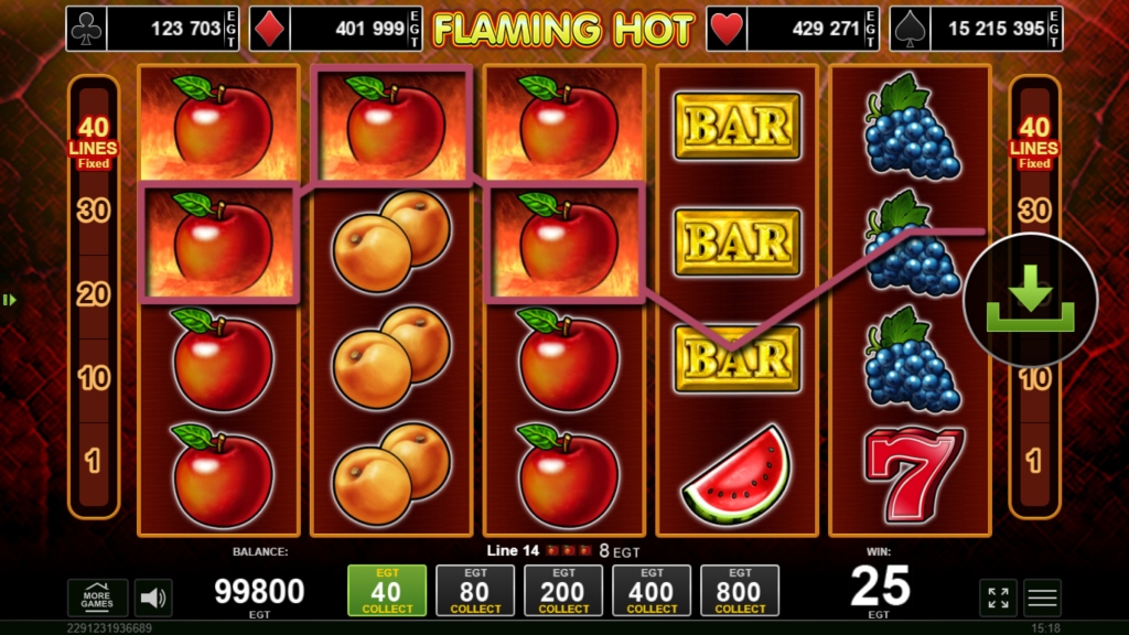 Flaming Hot Slot Game Flaming Hot Slot