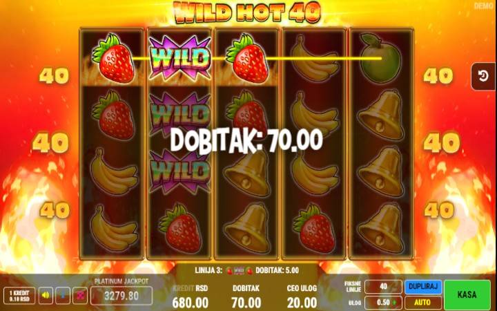 Wild Hot 40 tema