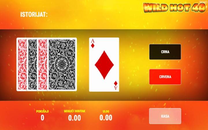 Wild Hot 40 bonus funkcije