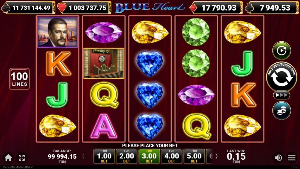Blue Heart Slot Blue Heart Slot