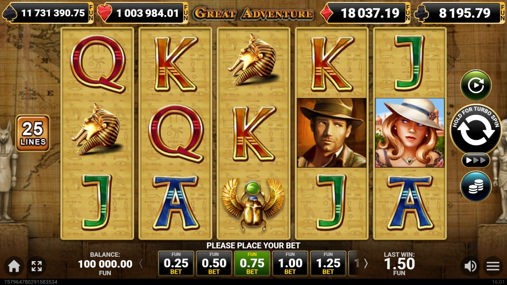 Great Adventure Slot Great Adventure Slot