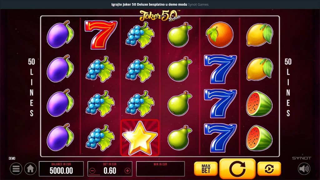 Joker 50 Deluxe Slot Game