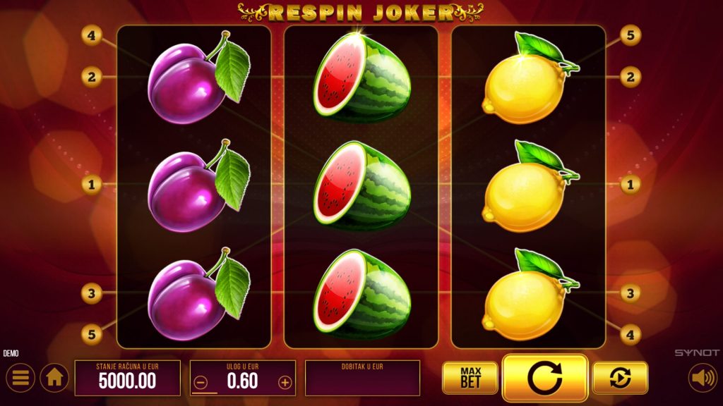 Respin Joker Slot