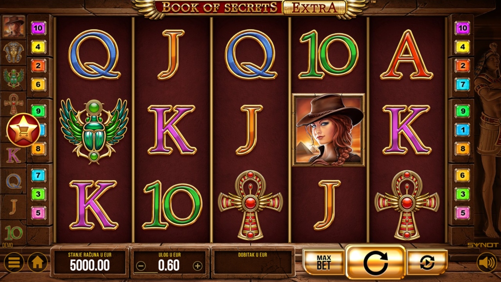 Book of Secrets Extra Slot