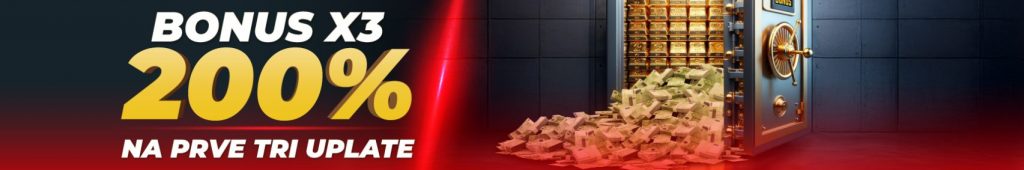 Meridianbet Bonus x3