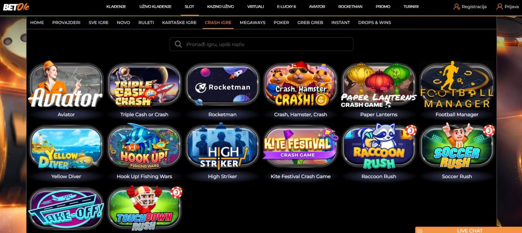 Betole Crash Games Betole Bosnia Casino Crash Games