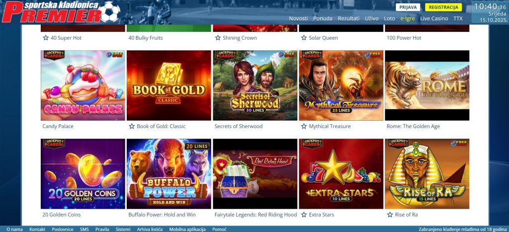 Premier Slot Games Premier Slot Games
