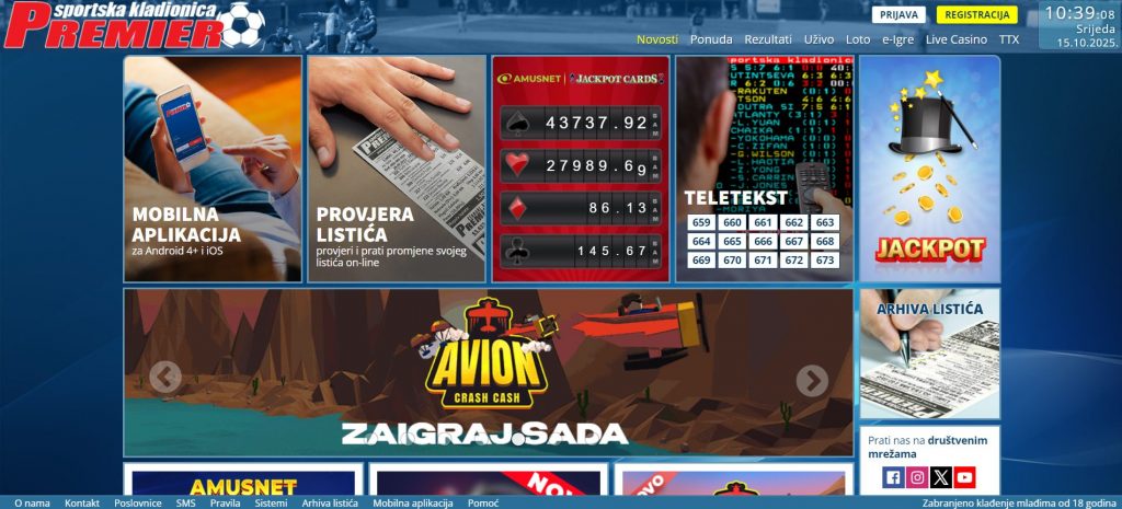 Premier Sportska Kladionica Premier Sport