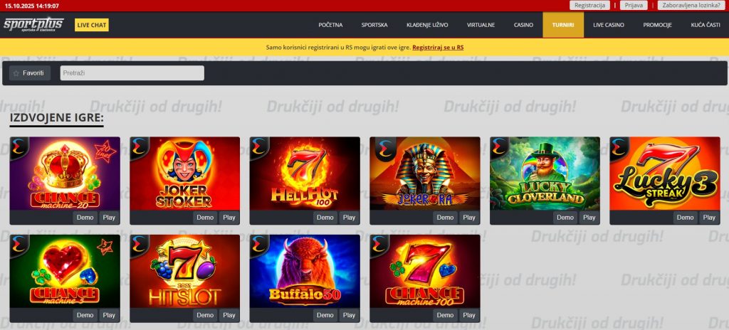 Sport Plus Casino Slot Games Sport Plus Slot Games