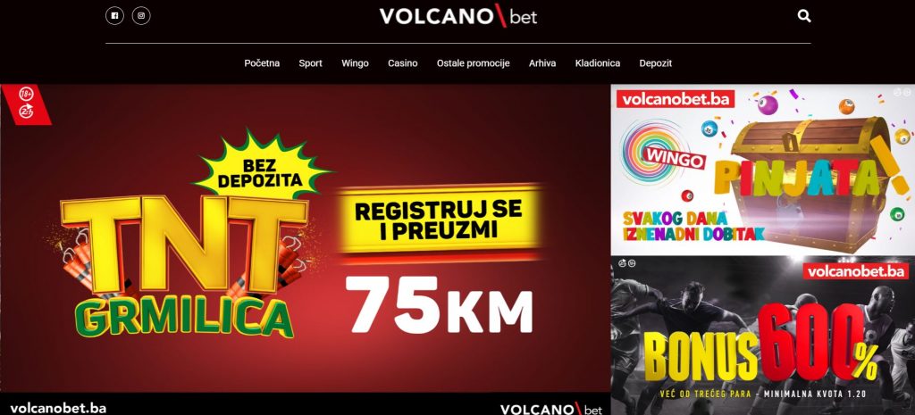 Volcanobet Bonuses Volcanobet Bosnia Bonuses