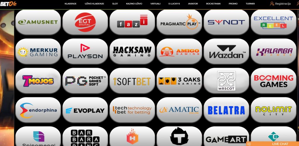 slotigre Betole kazino slot igre