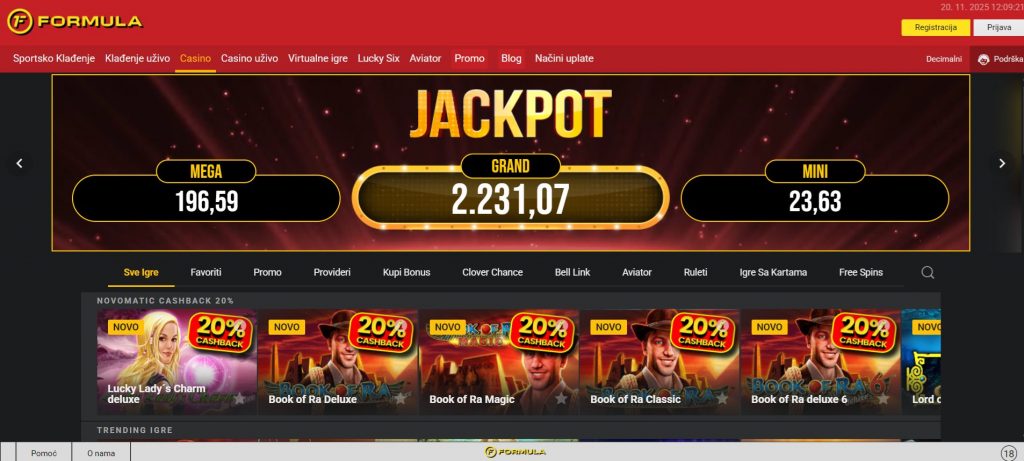 Formula Casino Bosnia