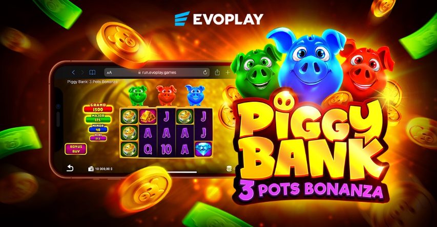 Piggy Bank 3 Pots Bonanza Slot