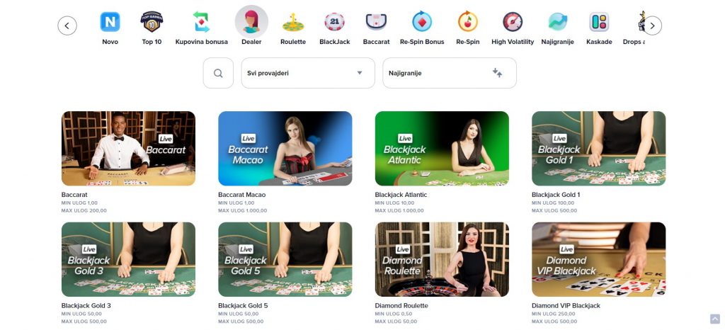 WWin Live casinio Win Live Casino