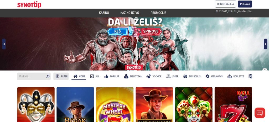 SynotTip Casino Bosnia